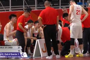 🔥一波14-0！中国男篮首节31-12领先哈萨克斯坦19分！